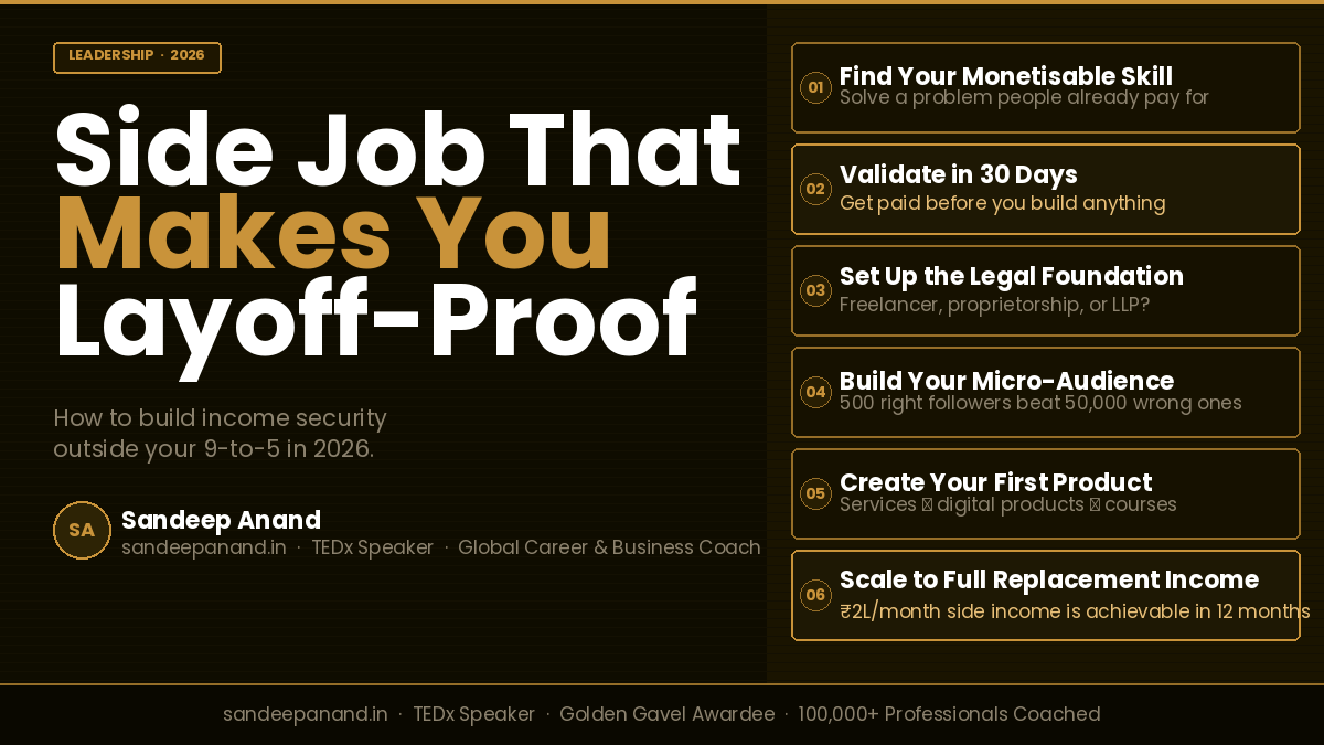 How to Start a Side Job That Makes You Layoff-Proof in 2026